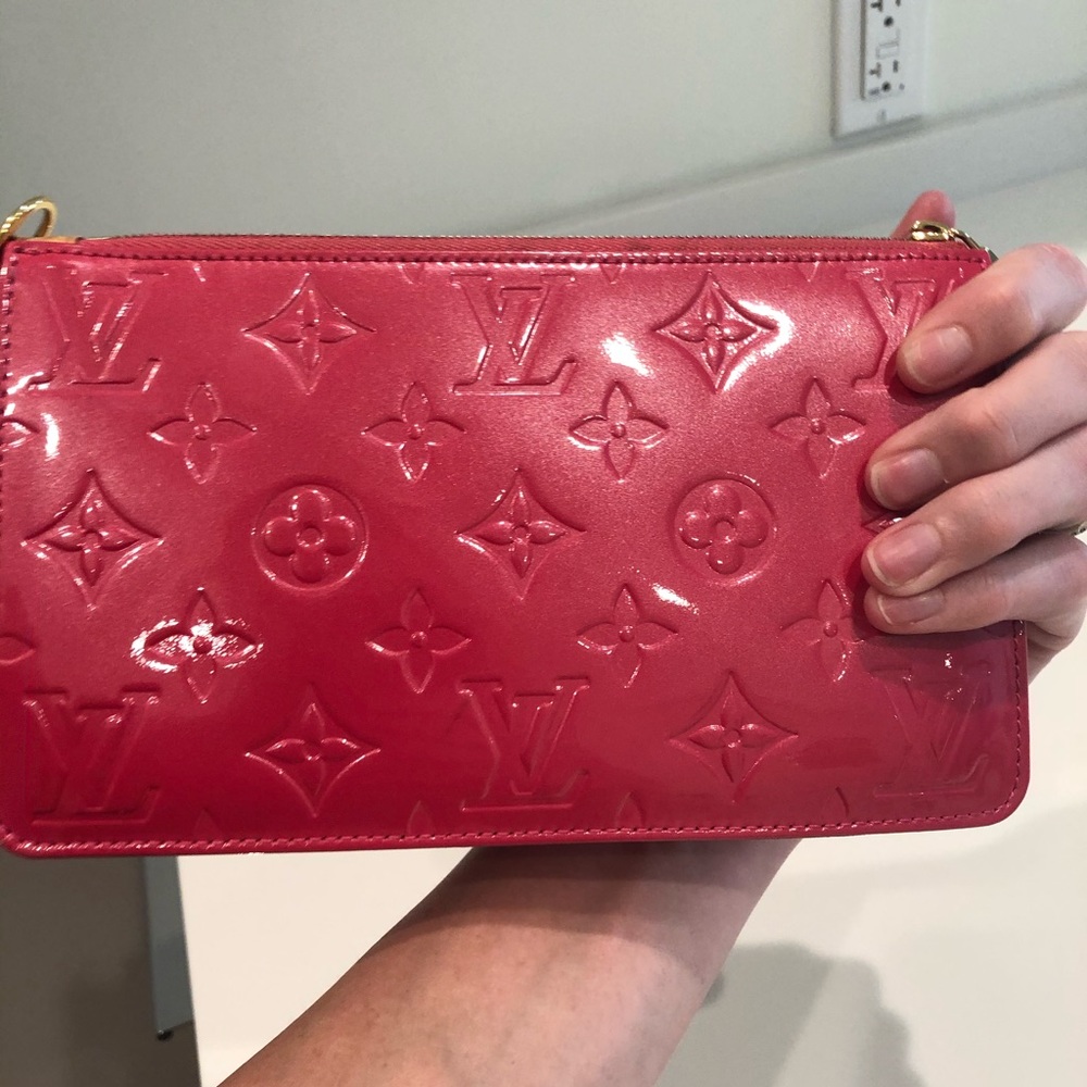 Vintage hot pink Louis Vuitton purse